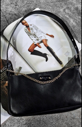 Producto - Cartera Baguette negra - 1
