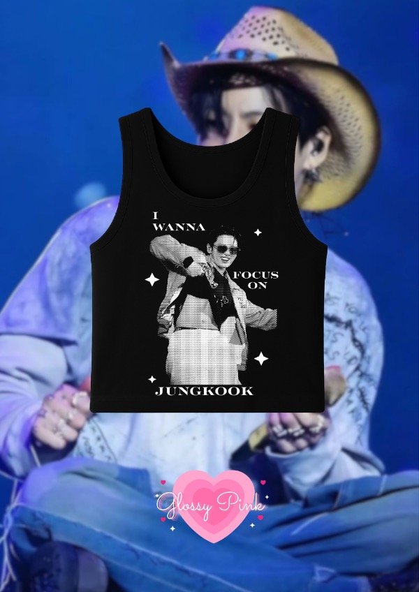 Producto - Tank Top I Wanna Focus On Jungkook - DTF