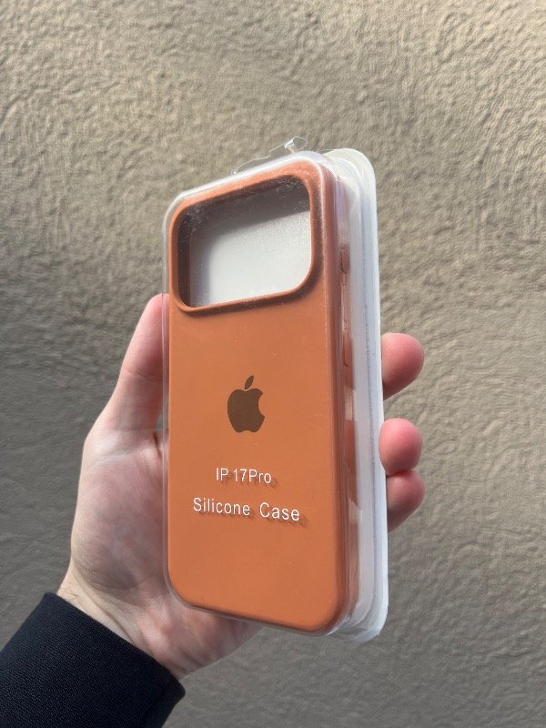 Producto - Silicone 17 pro naranja oscuro