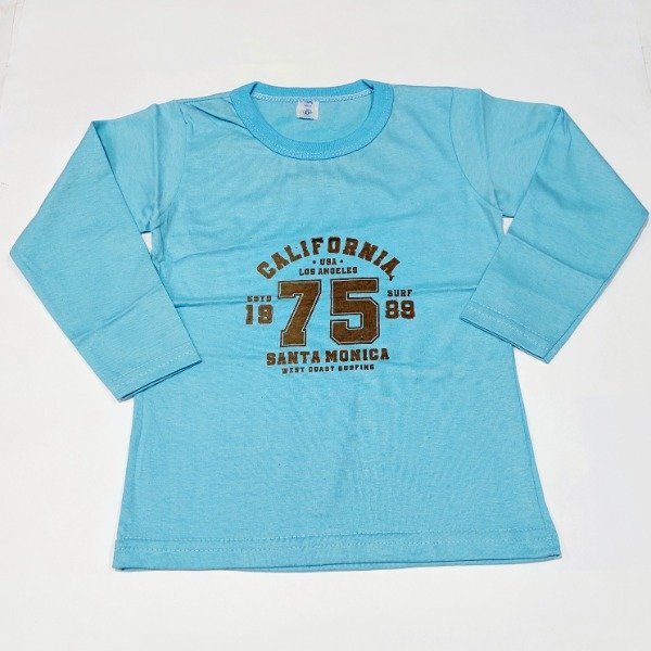 Producto - Camiseta niño talle 6 celeste