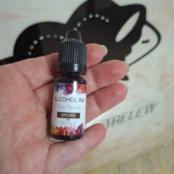 Producto - Tinta al Alcohol Brown para resina y manualidades