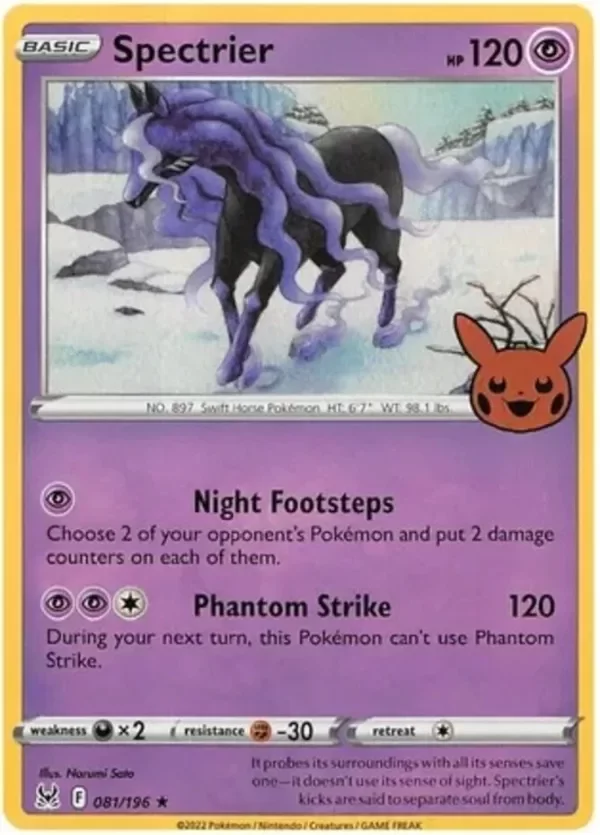 Producto - Spectrier - 081/196 - Holo Rare (Trick or Trade 2023)
