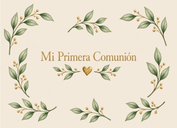 Producto - LAMINA COMUNION 29 RECTANGULAR - 1