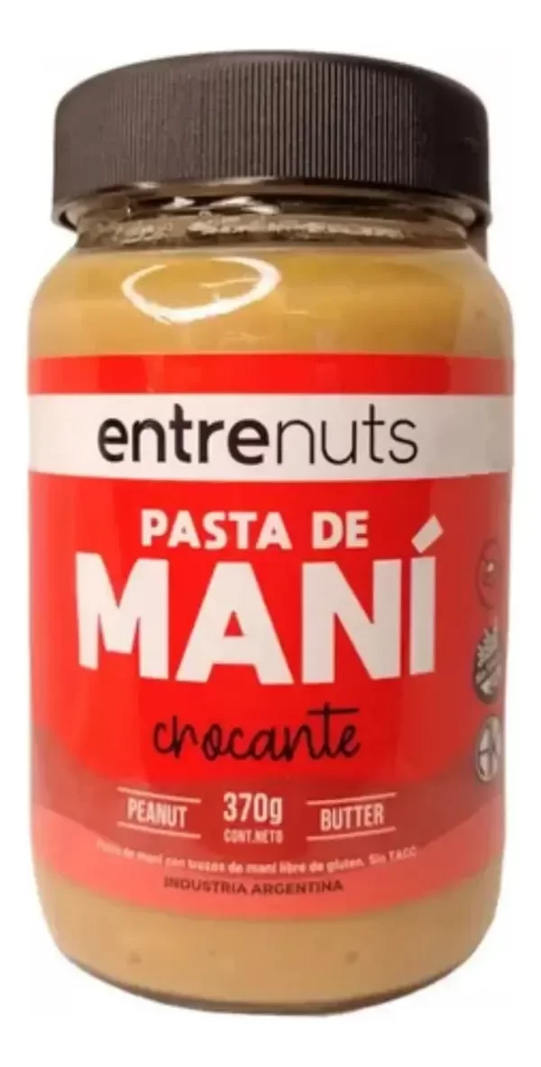 Producto - Pasta de Mani Proteica x370 gr - ENTRENUTS - 3