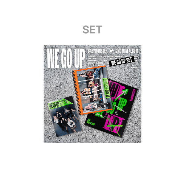 Producto - BABYMONSTER - 2nd MINI ALBUM - WE GO UP [SET Ver]