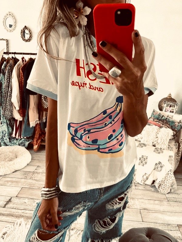 Producto - Remera Leonela banana - 0