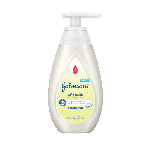 Producto - Baño líquido recién nacido Johnson's Baby 200ml