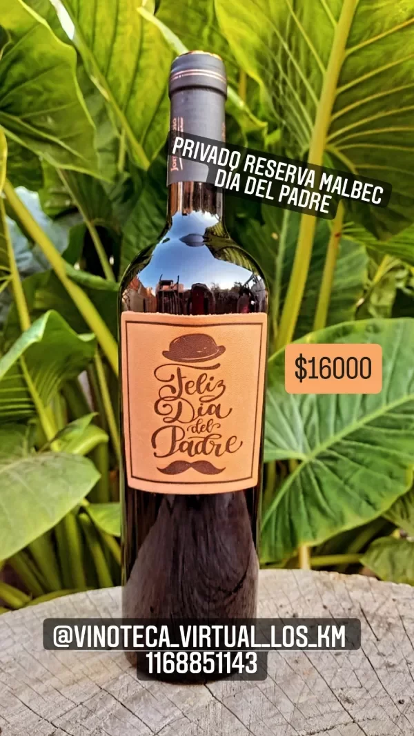 Producto - Privado Malbec Reserva Día del Padre