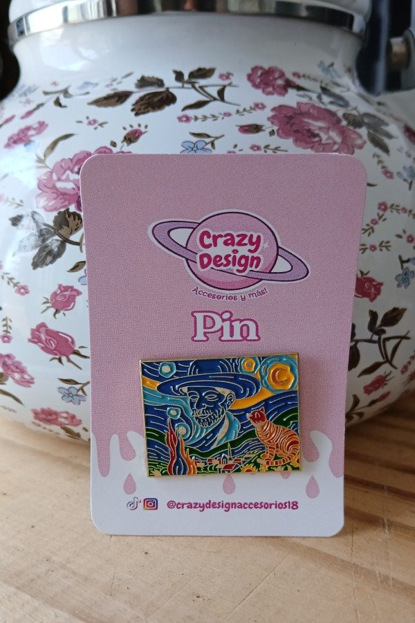 Producto - Pin Michi Van googh