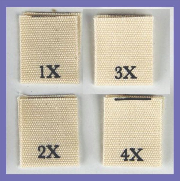 Producto - Talles de lienzo 12mm x 26mm