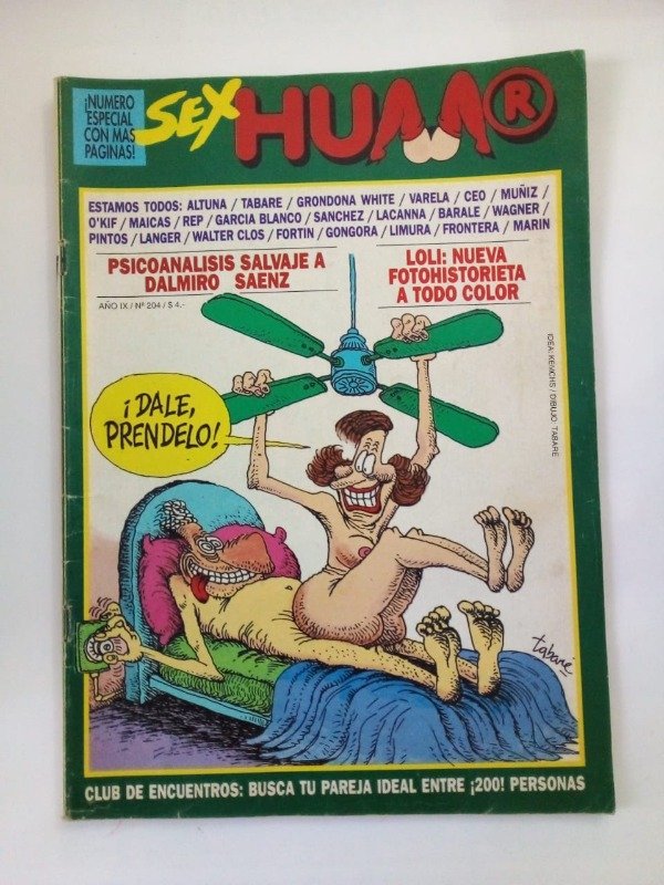 Producto - Sex Humor #204 - 1993 - Altuna Rep Tabaré