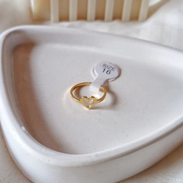 Producto - ANILLO AFRODITA (T.16) AC. DORADO