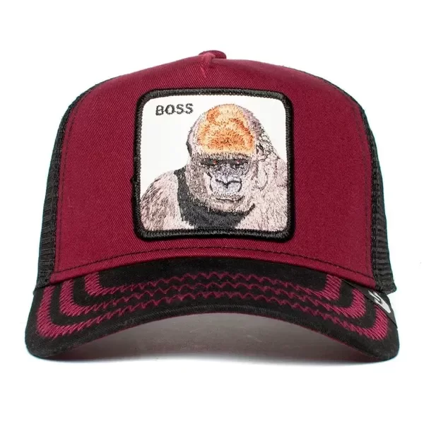 Producto - Gorra Goorin Bros  The Boss - NEGRO / VINO