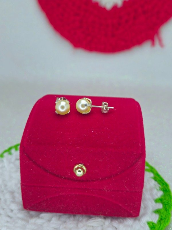 Producto - Aros perlas mediano