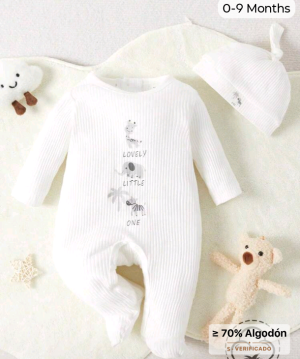 Producto - Pijama con piecitos estampado