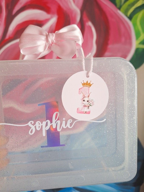 Producto - Valija Glitter con Sticker Vinilo