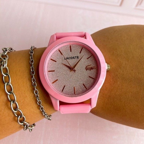 Producto - RELOJ LACOSTE ROSA