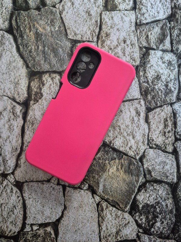Producto - Funda alto impacto Samsung A14 fucsia