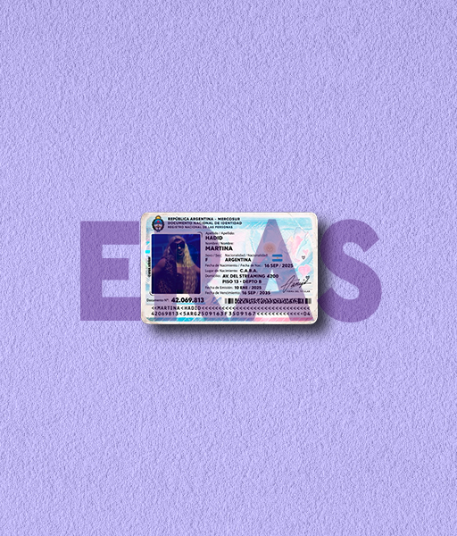 Producto - STICKERS UV- MARTÍN CIRIO - MARTINA HADID, DNI