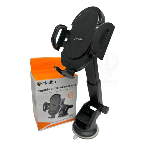 Producto - Soporte Universal Para Auto Malibu D33-1 Con Ventosa