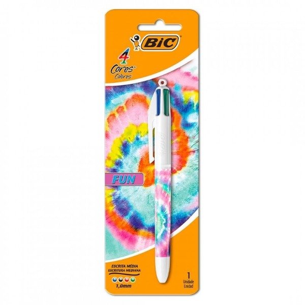 Producto - Bolígrafo BIC 4 colores en uno Fun 1mm