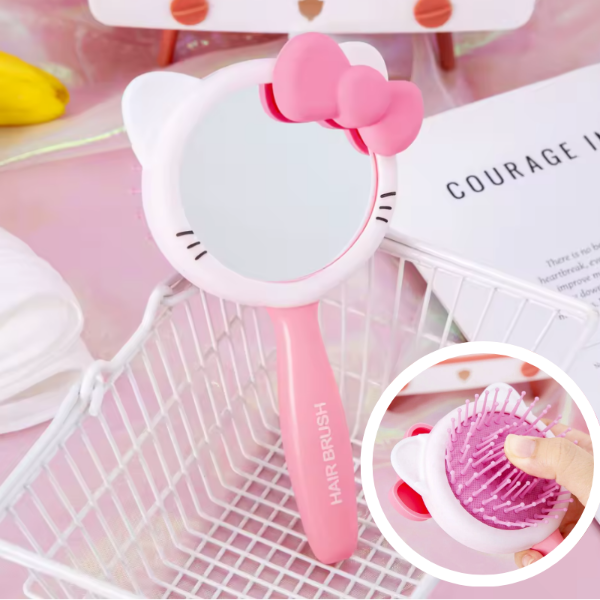 Producto - Cepillo con espejo Hello Kitty cada uno - 0
