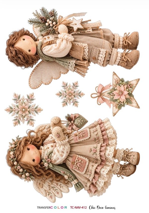Producto - TransferCOLOR A4 TC-412 NAVIDAD