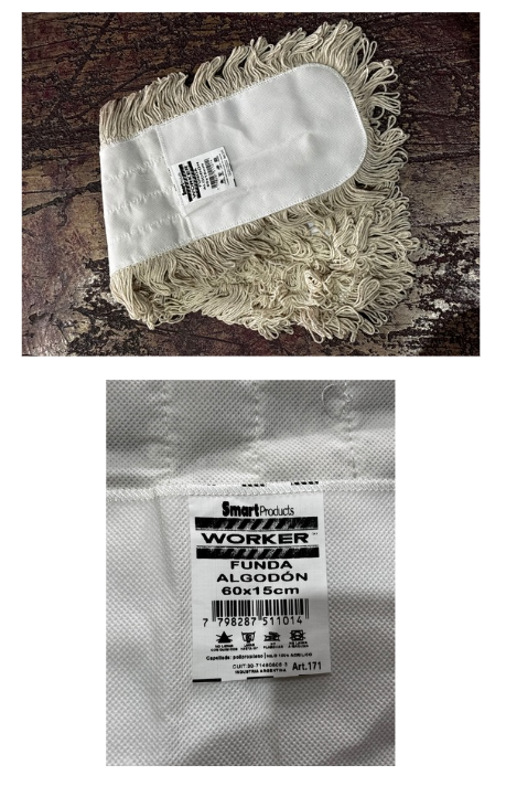 Producto - Repuesto MOPA- 60x15cm Algodón (VERIFICAR)