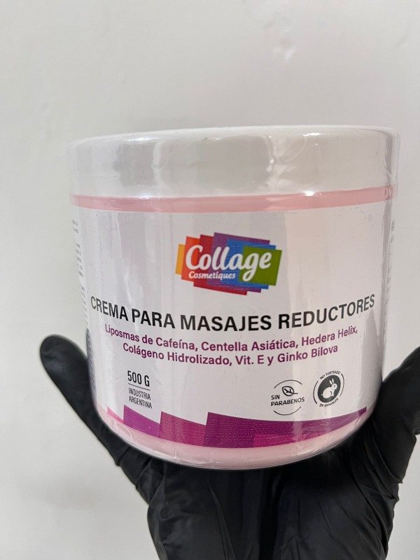 Producto - Crema reductora 500g Collage