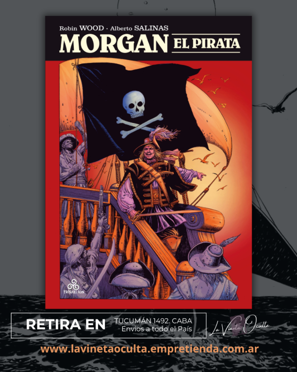 Producto - (Preventa) Morgan, el Pirata - Robin Wood y Alberto Salinas - 4