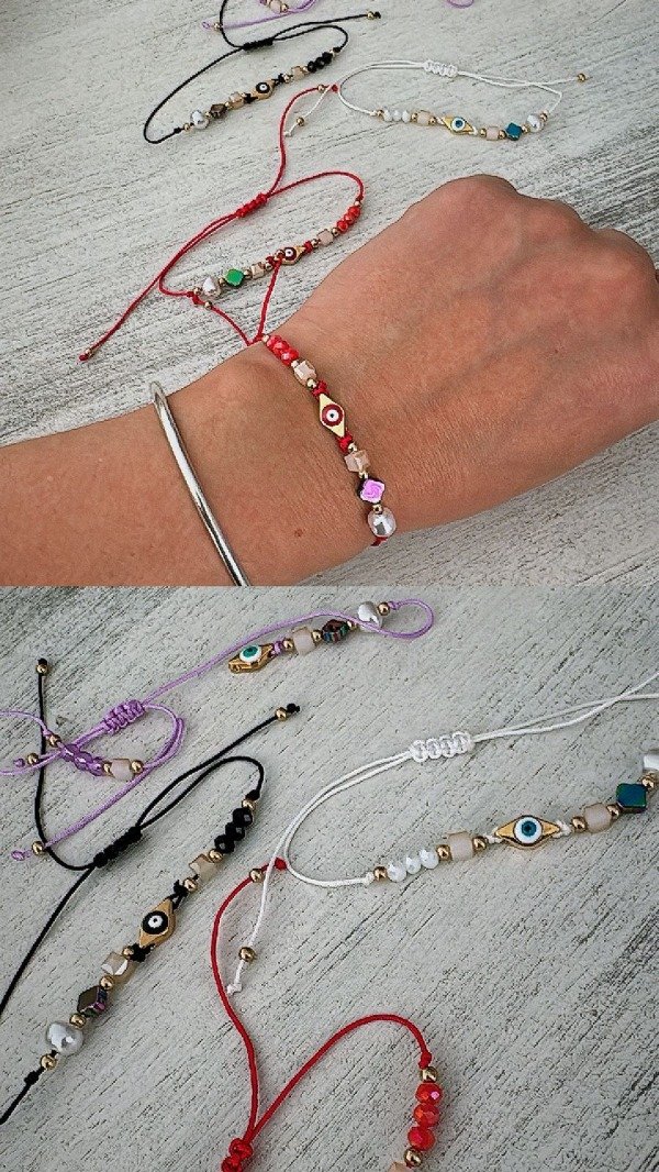 Producto - Pulsera Ojitos Turcos ( Anula mufa)
