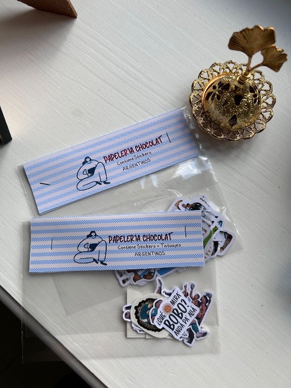 Producto - Stickers + Tatuaje temporal