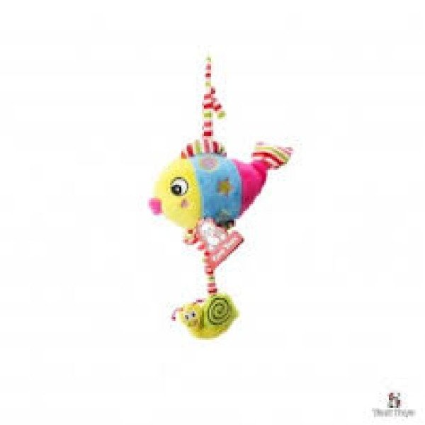 Producto - Cunero pez con caracol 16cm