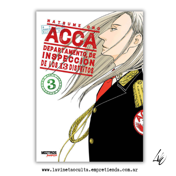 Producto - ACCA DEPARTAMENTO DE INSPECCIÓN DE LOS 13 DISTRITOS VOL. 3 - Natsume Ono