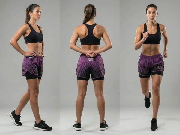 Producto - Short de Running con Calza para Mujer PERSONALIZADO