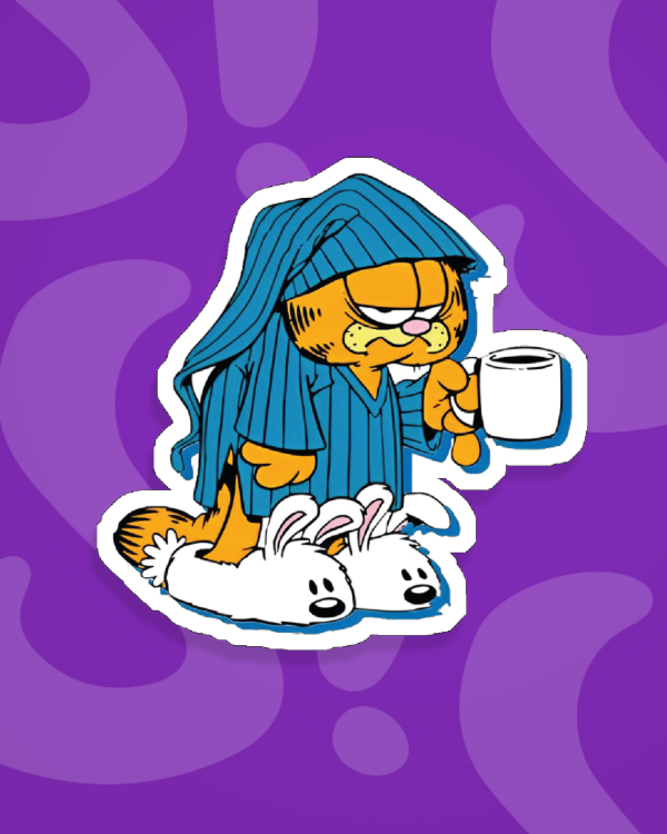 Producto - Garfield Pantuflas y Pijama