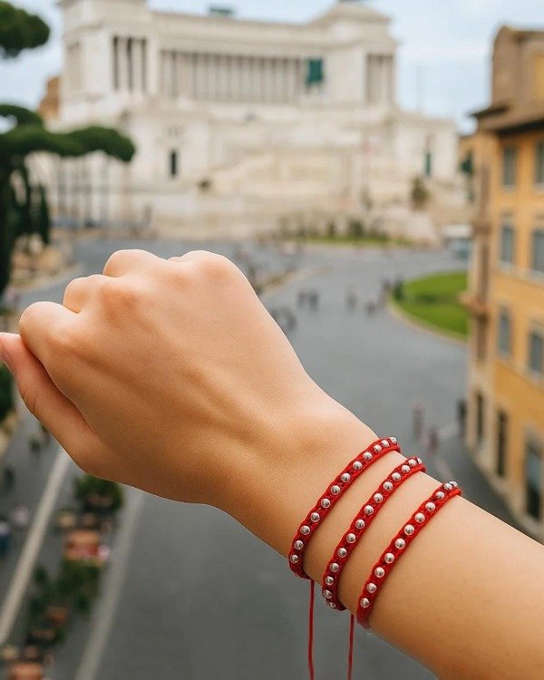 Producto - Pulseras tejidas con bolitas de Plata 925