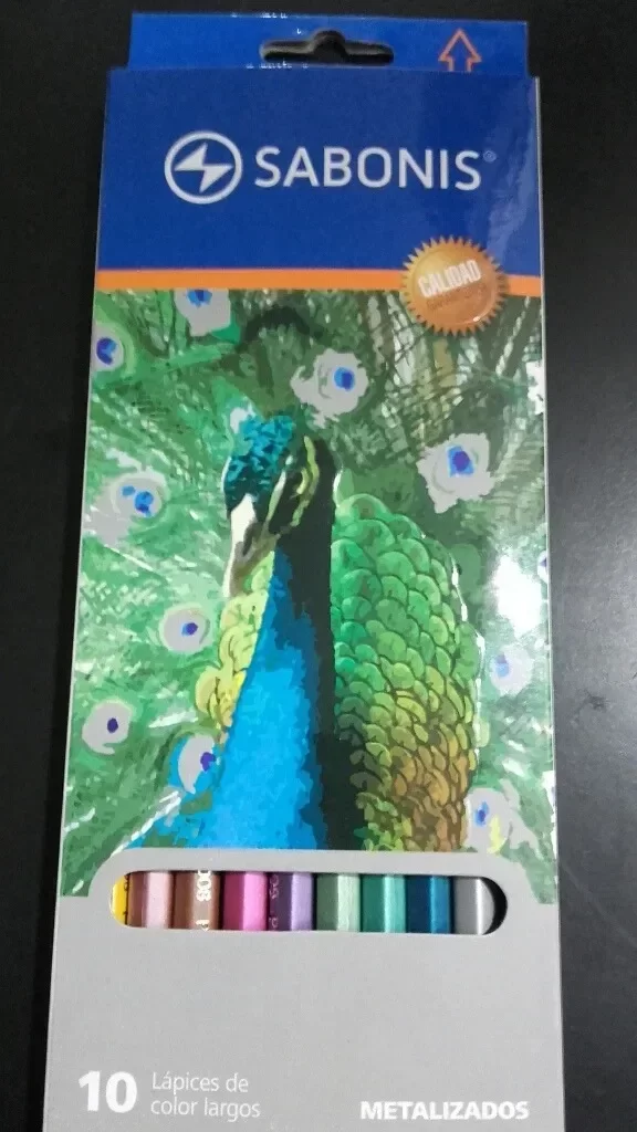 Producto - Lápices metalizados x 12 largos