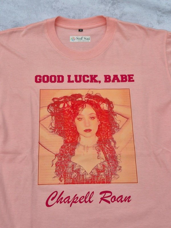 Remera chapell rosa