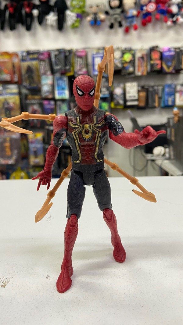 Producto - Blister Muñeco Marvel Spiderman Iron Spider CH