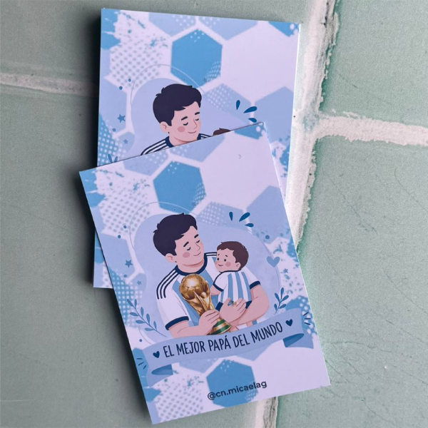 Producto - Tarjetas papá hincha