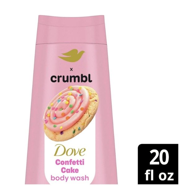 Producto - Dove Moisturizing Body Wash and Scrub Confetti Cake Scent - 7