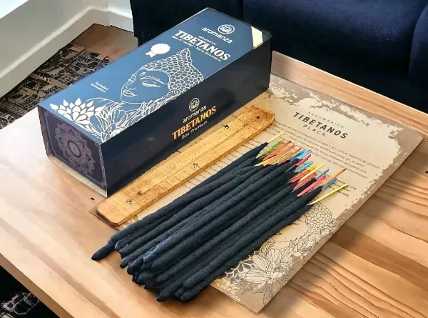 Producto - Box sahumerios tibetanos x30 varillas - Aromanza - 2