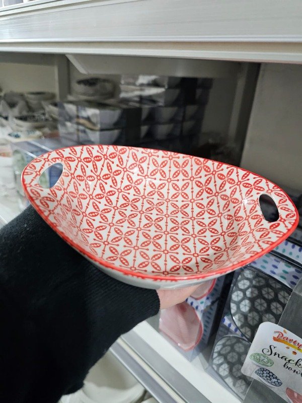 Producto - Bowl Ceramica Ovalada 18x13cm