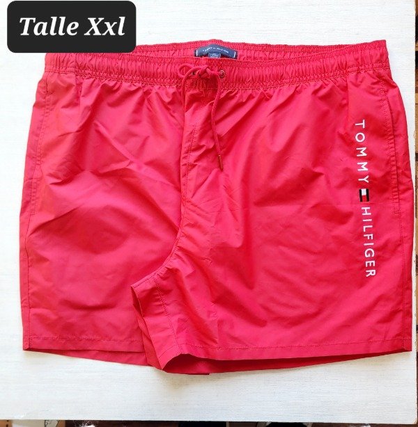Traje de baño Tommy Hilfiger talle xxl rojo — imagen 2