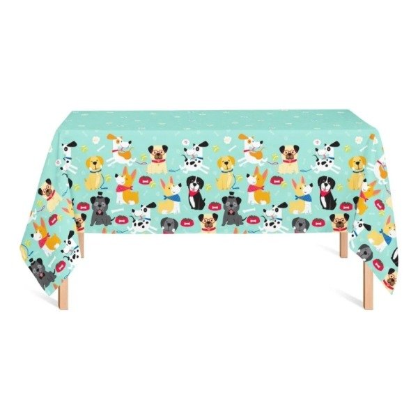 Producto - Mantel tematizado 1,80x1,20m "PUPPYS"