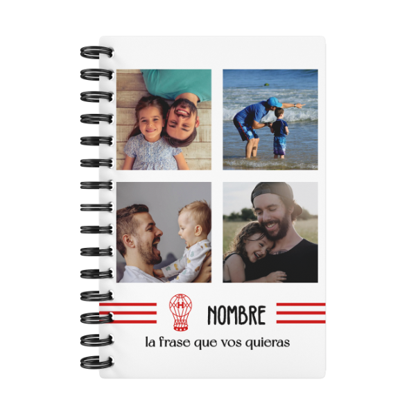 Producto - Agenda Diaria Huracan Fútbol Personalizada