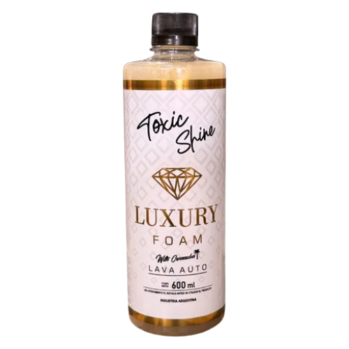Producto - LUXURY FOAM - SHAMPOO TOXIC SHINE 600ML