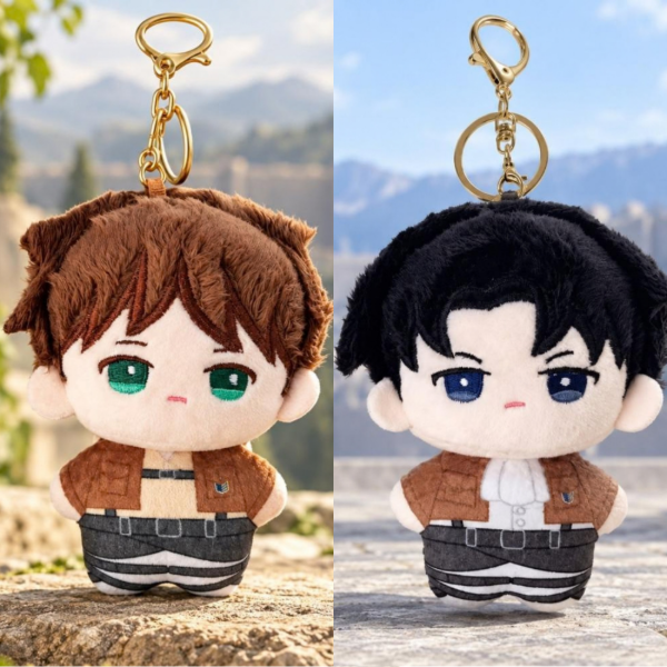 Producto - Peluchito Llavero ATTACK ON TITAN (Por unidad) - 0