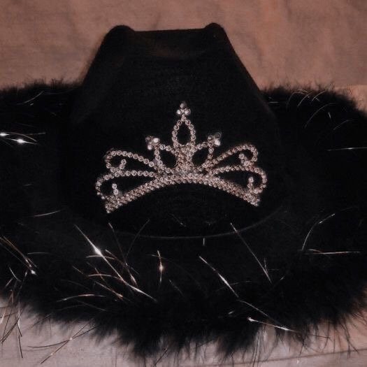 Producto - Gorro vaquera princesa negro